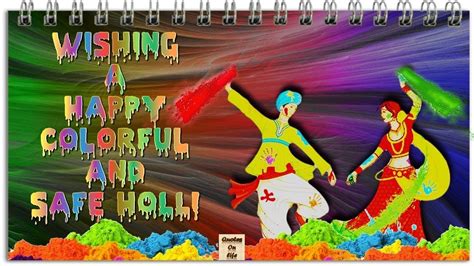 Happy Holi 2018 Wishes Animated Ecard Festival Greetings