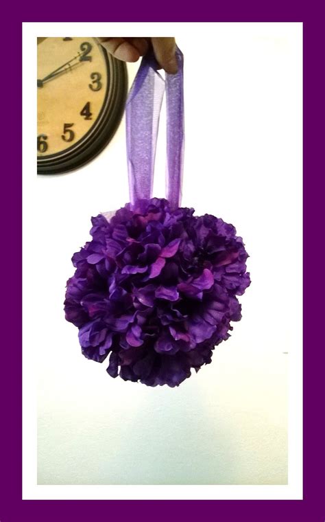 See more ideas about flower ball, diy flower ball, paper flowers. Easy and CHEAP DIY flower balls. Can be hung or used for centerpieces or bouquets or whatever ...