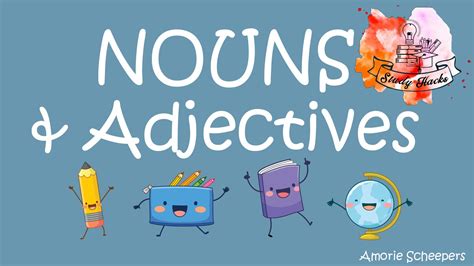 Nouns And Adjectives Teacha