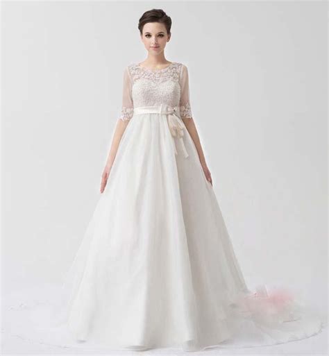 pregnant women strapless wedding dresses high waisted bridal wedding dress wraps elegant