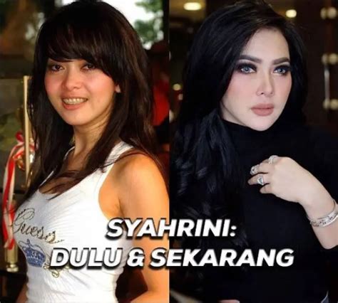 syahrini dulu dan sekarang cantik mana showbiz