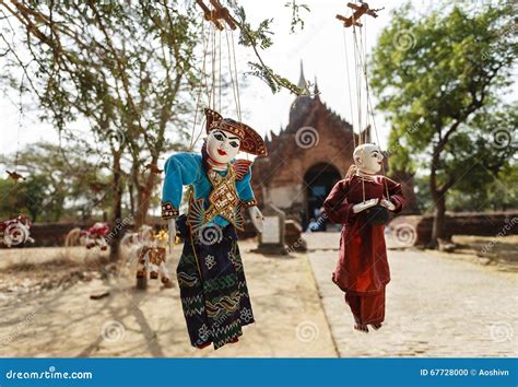 Puppet At Bagan Myanmar Stock Photo Image Of Ancient 67728000