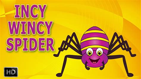 Incy Wincy Spider Nursery Rhyme Youtube 76c