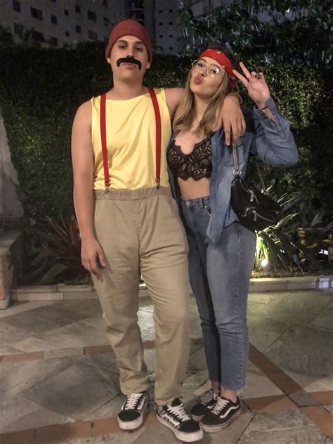 Fantasia De Cheech And Chong Halloween Costume Outfits Couple