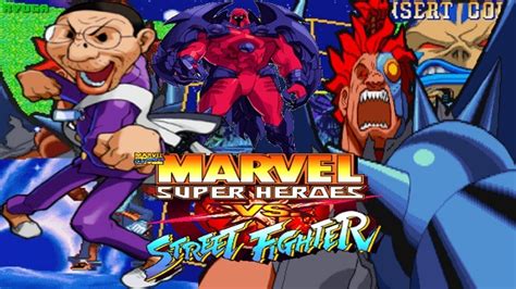 Marvel Super Heroes Vs Street Fighter Online 18 Youtube