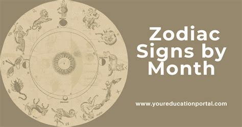 What Are The Zodiac Signs By Month Dates And Characteristics