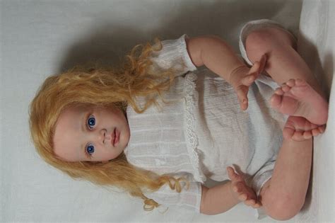 Reborn Toddler Baby Dolls Fritzi By Karola Wegerich Long Strawberry