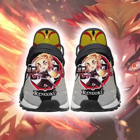 Rengoku Shoes Custom Demon Slayer Anime Sneakers Shopeuvi