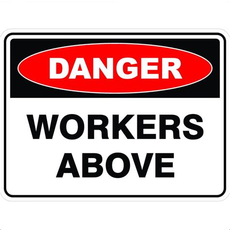 Workers Above Discount Safety Signs New Zealand