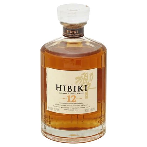 Hibiki is a brand of japanese whisky. Suntory Hibiki Blended Japanese Whiskey (750 ml) from ...