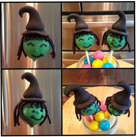 Silly Halloween Witches Cake Pops🎃