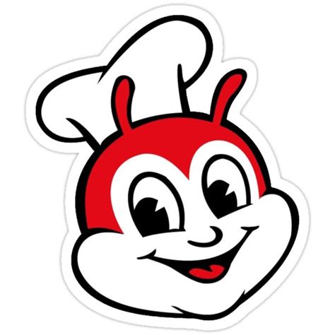 Classic Jollibee Fast Food Logo Stickers By Mryum Redbubble