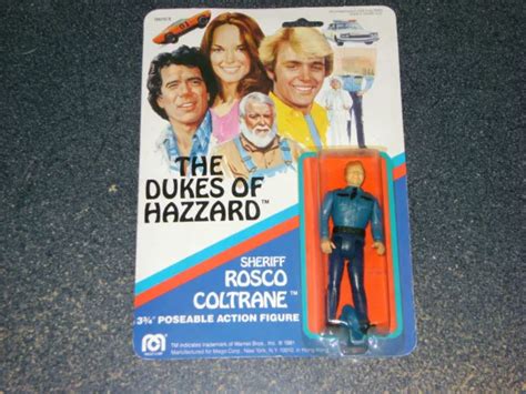 Vintage 1981 Mego Dukes Of Hazzard Moc Sheriff Rosco Coltrane