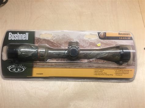 Bushnell 15 45x32 Riflescope Realtree Camo 25 Final Price Drop