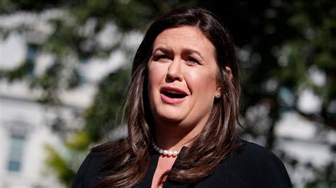Trump Says Sarah Sanders Will Leave White House At The End Of June