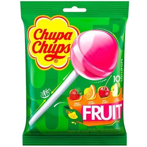 chupa chups owoce 10 sztuk