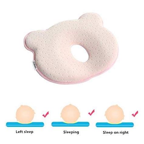 Hidetex Baby Pillow Preventing Flat Head Syndrome Plagiocephaly For
