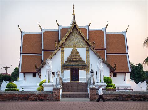 Famous Wat Phumin Wall Painting Of Thailand Royal Thai Art