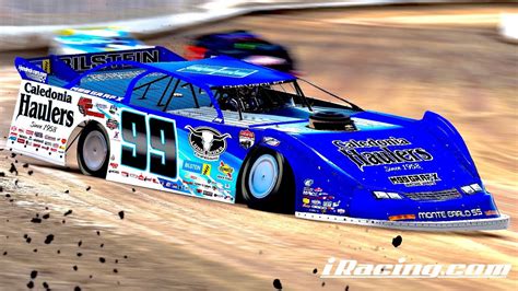 Iracing Dirt Super Late Models At Volusia Youtube