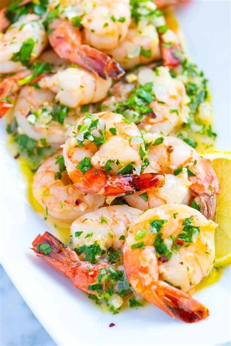 It's easier not to overcook them. Quick and Easy Shrimp Scampi