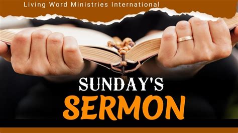 Sunday Sermon Brosarul Selvan Youtube