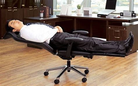 They need to be comfortable — you're going to sit on it for hours on end; Lay Flat Office Chair Can Turn Into A Functional Cot ...