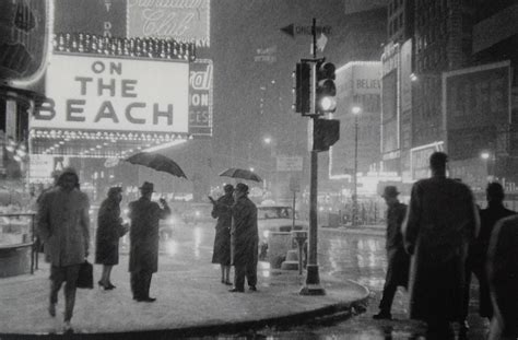 Times Square In Snow 1959 ~ Vintage Everyday