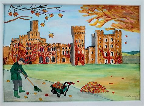 Autumn At Penrhyn Castle Artwork500
