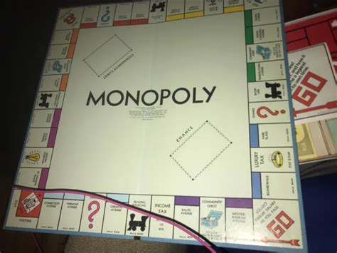 Vintage 1973 Monopoly Board Game Parker Brothers Complete All Cards And