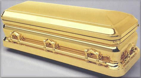 18 24 Carat Pure Gold Or Gold Plated Casket More Styles Available For