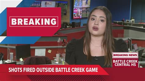 Police Investigate Shots Fired Outside Battle Creek Football Game