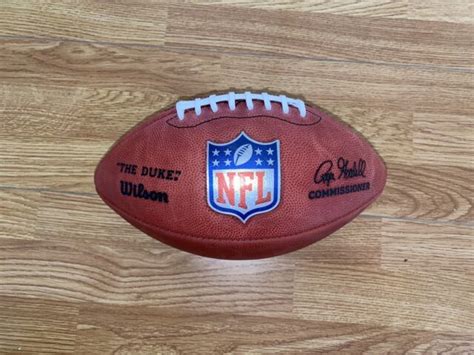 Official Wilson The Duke Football Nfl Authentic Game Ball Exclusive