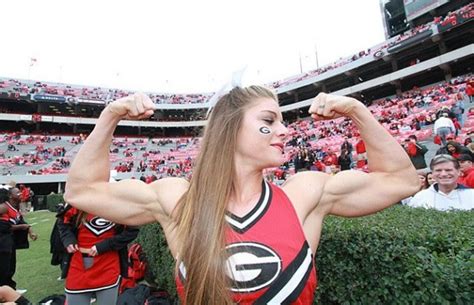 Why Is This Hot College Football Cheerleader So Ripped Complex