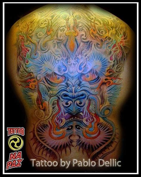 Blue Dragon Backpiece Tatuagem De Dragao Nas Costas Inteiras Tattoo By