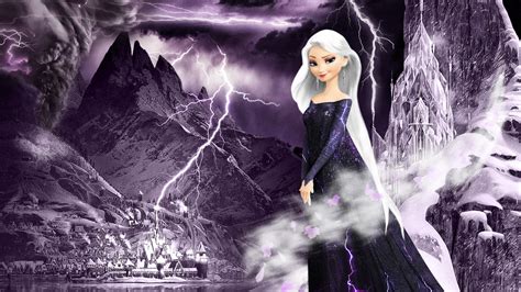 Frozen 1920x1080 Elsa Thunder Storm By Muehlich86 On Deviantart