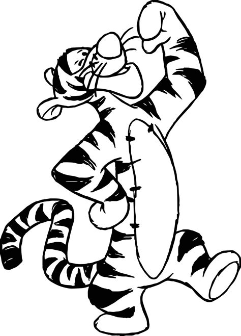 Free Tigger Coloring Page Download Print Or Color Online For Free