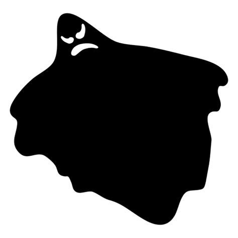 Black Ghost Silhouette 11 Transparent Png And Svg Vector File
