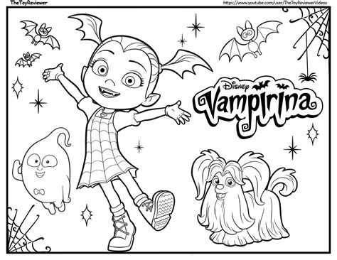 Printable Vampirina Coloring Page Free Printable Coloring Pages