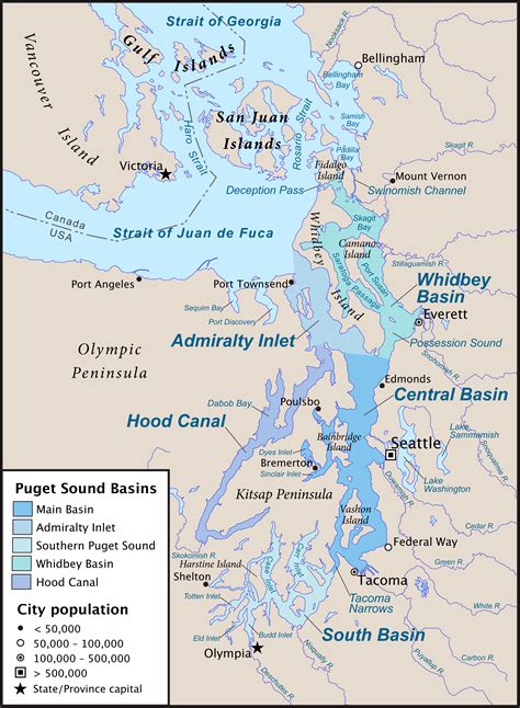 Puget Sound A Uniquely Diverse And Productive Estuary Encyclopedia