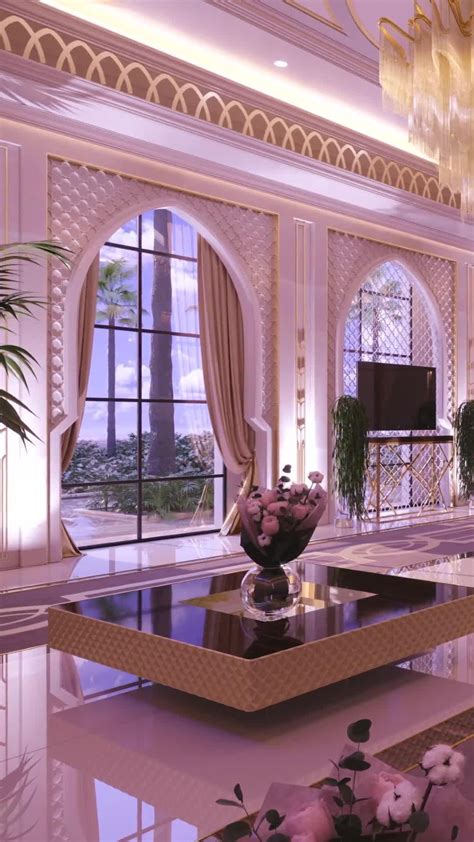 Luxury Mansion Majlis Interior Design In Dubai Video Tour Luxury