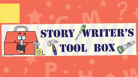 Teachers Pet Story Writers Tool Box Banner