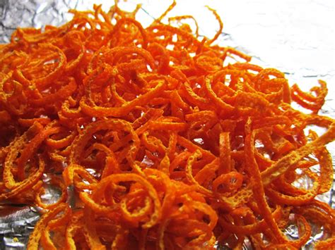 Dried Citrus Peel Comfort Food Infusion