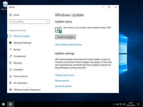 In the search box, type windows update. Windows 10 Manually Checking for Windows Updates • VNTWeb