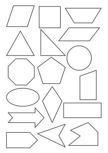 Sorting 2d Shapes By Carolebeachill Teaching Resources Tes
