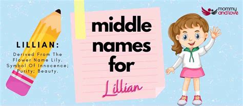 129 Amazing Middle Names For Lillian Mommy And Love