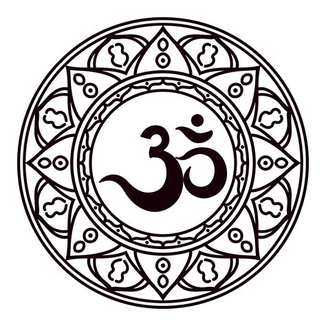 Om Or Aum Indian Sacred Sound Original Mantra A Word Of Power 344231