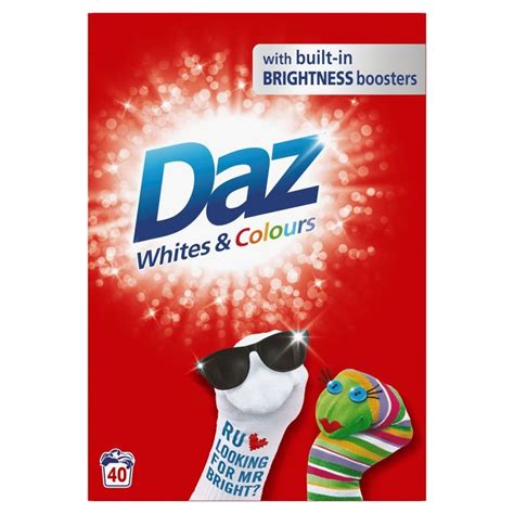 You just need a glaze, you need at least a three. Daz Bio Whites & Colours Washing Powder 40 Wash 2.6kg from ...