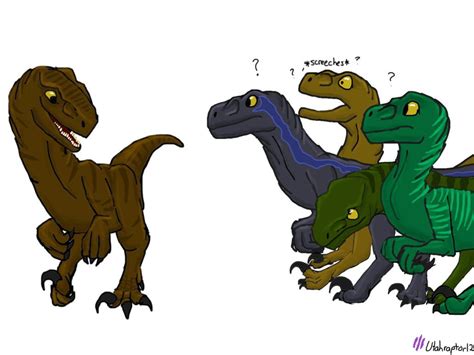 Raptorowen Request By Utahraptor12 On Deviantart Jurassic World