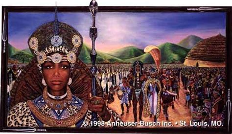 Nandi Queen Of Zululand Symbol Of A Woman Of High African Black