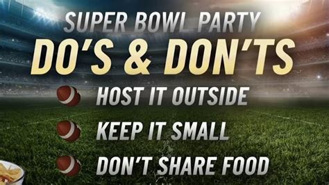 Cdc Unveils Safety Tips For Super Bowl Parties Amid Pandemic Nbc10